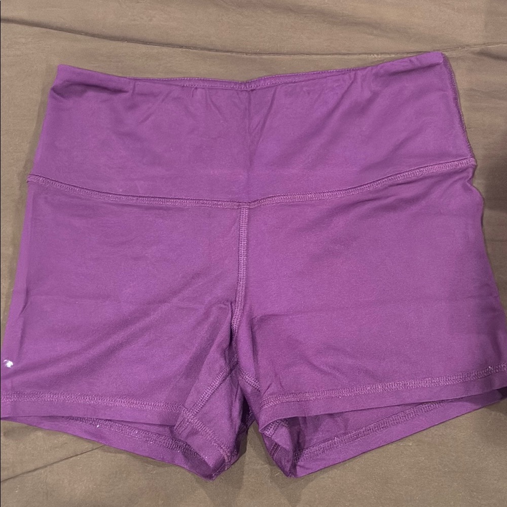 Fleo Purple Bike Shorts for Women